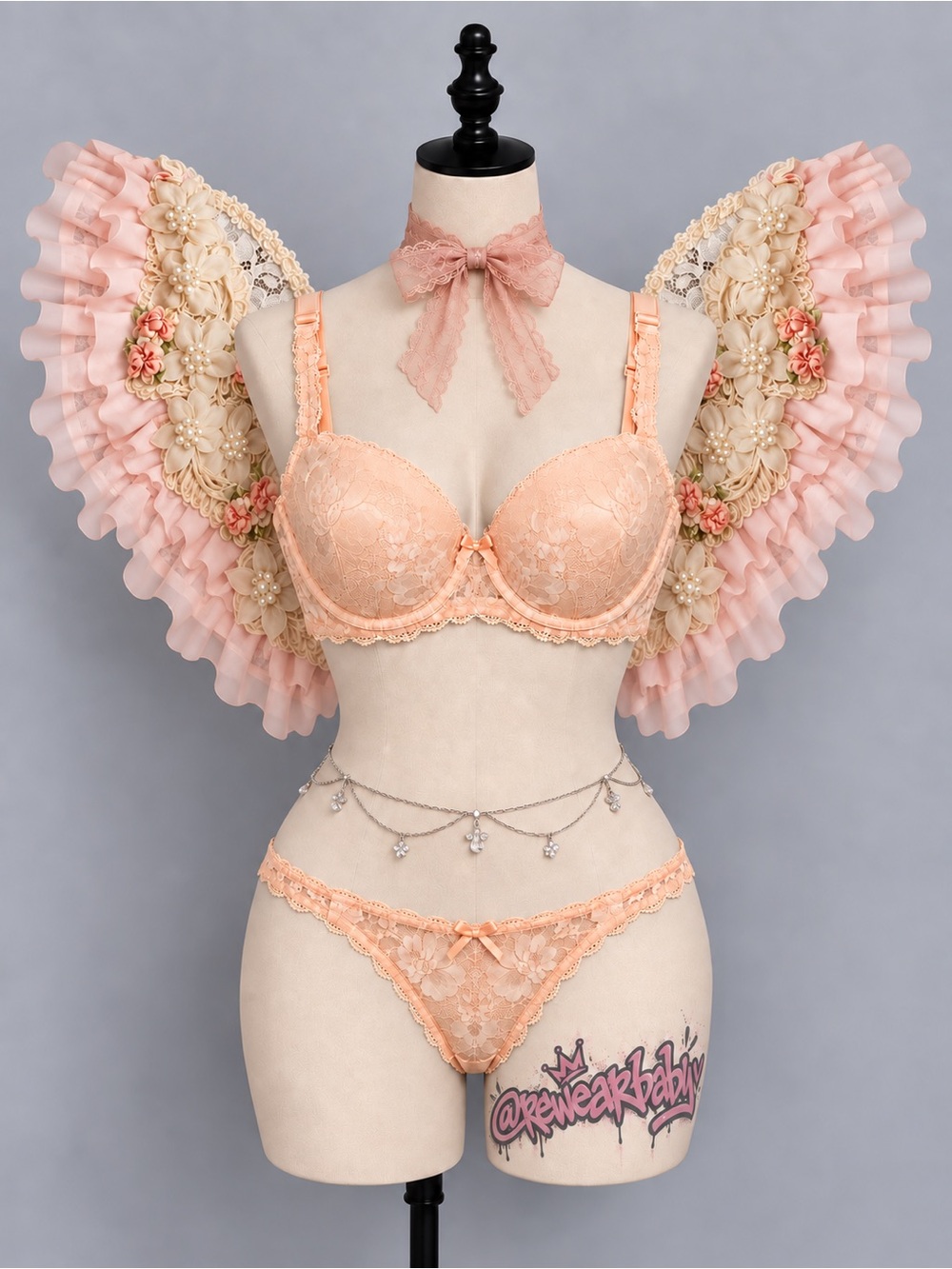 🍒3/33$ Triumph Lace Push-Up Bra in Peach Tan